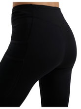 4F Sport-Leggings FNK F357 (schnelltrocknend, hoher Bund) schwarz Damen
