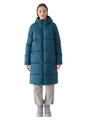 4F Wintermantel F475 Down Jacket (Daunenmantel, warm, wasserabweisend) tealblau Damen