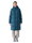 4F Wintermantel F475 Down Jacket (Daunenmantel, warm, wasserabweisend) tealblau Damen