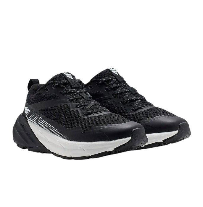 4F Sneaker Running Shoes Speed Hiker M037 black/white men's