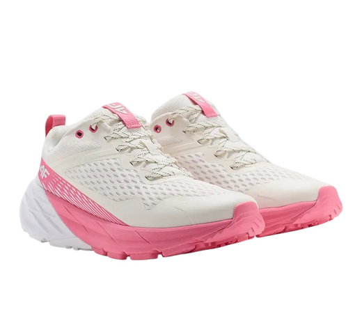 4F Sneakersy biegowe Speed Hiker białe/różowe damskie