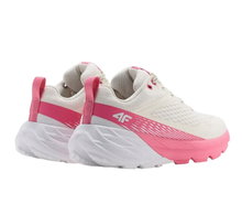 4F Sneakersy biegowe Speed Hiker białe/różowe damskie