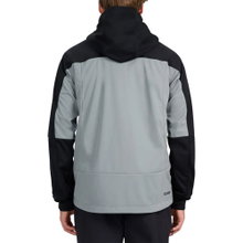 4F Softshelljacke 540 Softshell mit Kapuze (winddicht) schwarz/grau Herren