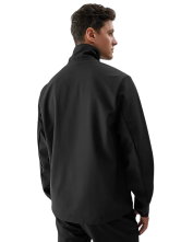 4F Softshelljacke M284 Softshell (Stehkragen, wasserabweisend) schwarz Herren
