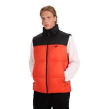 4F Steppweste M229 (mit synthetischer Daunenfüllung) rot/schwarz Herren
