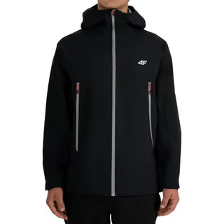 4F Trekking-Wanderjacke Technical M1102 (wasserdicht, winddicht) schwarz Herren