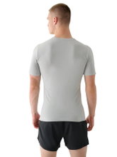 4F Trainings-Tshirt FNK M0975 (schnelltrocknend, nahtlos) hellgrau Herren
