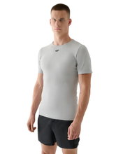 4F Trainings-Tshirt FNK M0975 (schnelltrocknend, nahtlos) hellgrau Herren