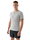 4F Trainings-Tshirt FNK M0975 (schnelltrocknend, nahtlos) hellgrau Herren