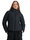 4F Winter-Daunenjacke F0706 mit Kapuze schwarz Damen