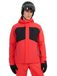 4F Winter-Skijacke Technical M0791 (wasserdicht, warm) rot Herren