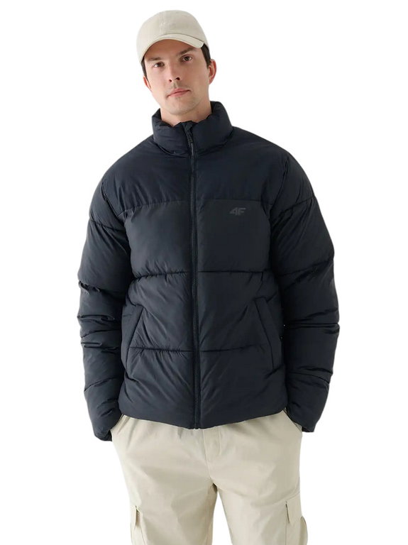4F Winter Padded Jacket M485 Down Jacket (warm thanks to down filling) black men's