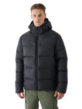 4F Winter-Daunenjacke M513 Down Jacket (sehr warm) schwarz Herren