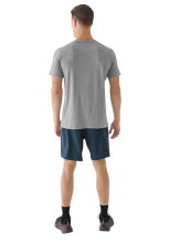 4F Training Shorts FNK M696 (quick-drying, optimal freedom of movement) short teal blue men's