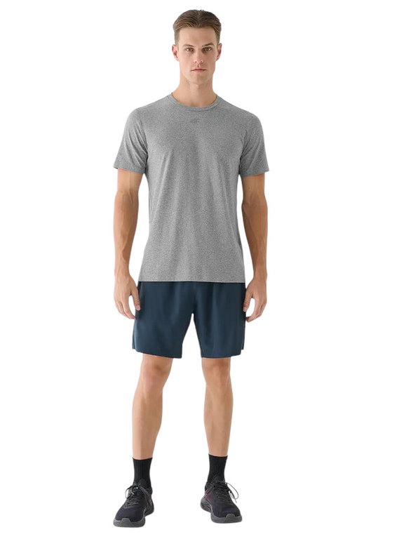 4F Trainingshose FNK M696 Shorts (schnelltrocknend, optimale Bewegungsfreiheit) kurz tealblau Herren