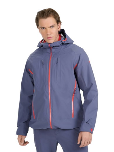 4F Trekking-Regenjacke M1009 (wasserdicht, atmungsaktiv) marineblau Herren