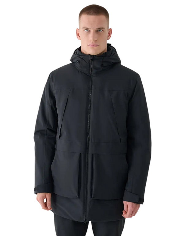 4F Übergangsjacke Technical M563 (Parka, wasserabweisend) schwarz Herren