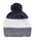 4F Wintermütze (Bommel) M461 Cap - grau/weiss/dunkelblau