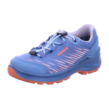 Lowa Wanderschuhe Zirrox Low GTX (Multifunktion, wasserdicht) skyblau/orange Kinder