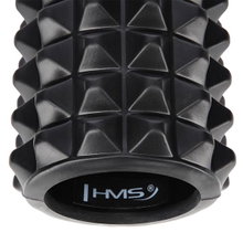 HMS Fitness Massagerolle FS140 33cm (EVA/PVC, für Ganzkörpertraining) schwarz - 1 Stück