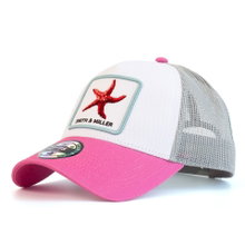 Smith&Miller Miramar Trucker Cap Stella white/pink/grey - 1 piece
