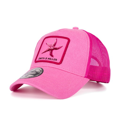 Smith&Miller Basecap Miramar Trucker Cap Turbo pink - 1 Stück