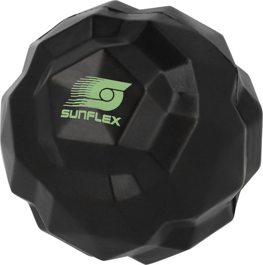 Sunflex Wurfball Super Bounce Neogrip schwarz - 1 Stück