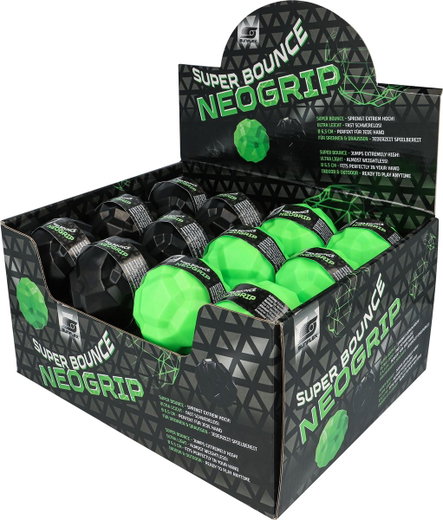Sunflex Wurfball Super Bounce Neogrip Display - 24 Stück in Box