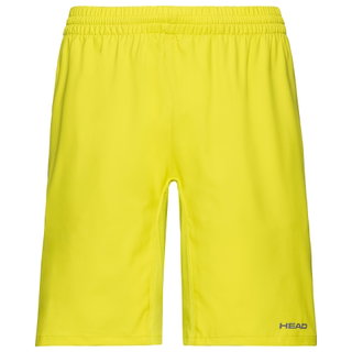 Head Tennishose Bermuda Club kurz gelb Herren