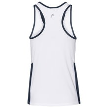 Head Tennis Tank Club white/dark blue Women