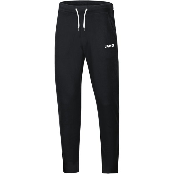 JAKO Leisure/Jogging Trousers (70% Cotton) Base long black Children