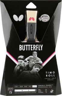 Butterfly Table Tennis Racket Timo Boll SG99 with Wakaba Rubber, Sponge Thickness 1.8mm - 1 Racket