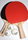 Butterfly Table Tennis Drive Set - 2 Rackets, Addoy Rubber 1.0 mm, concave grip shape and 3 training balls
