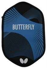 Butterfly Table Tennis Racket Case Curve Case II - Racket case for 2 rackets and 6 balls - black/blue