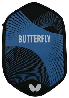 Butterfly Table Tennis Racket Case Curve Case II - Racket case for 2 rackets and 6 balls - black/blue