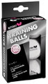 Butterfly Tischtennisball Training (Plastikball 40+) weiss 6er Kartonverpackung