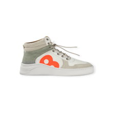 8beaufort Sneaker Oak Island Mid High pine/beige/weiss Herren