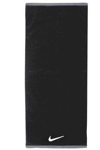 Nike Duschtuch Fundamental Towel (100% Baumwolle) schwarz 120x60cm