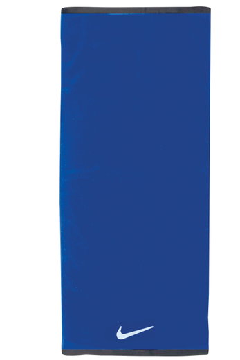 Nike Handtuch Fundamental Towel (100% Baumwolle) blau 80x35cm