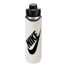 Nike Trinkflasche SS Recharge Chug Bottle Edelstahl Graphic hellgrau 709ml
