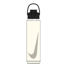 Nike SS Recharge Chug Bottle Stainless Steel Graphic Cream White 709ml
