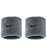 Nike Sweatband Swoosh Classic (Cotton Blend) 2025 grey - 2 pieces