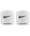 Nike Schweissband Swoosh Classic (Baumwollmix) 2025 weiss - 2 Stück