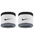 Nike Schweissband Swoosh Classic (Baumwollmix) 2025 weiss/grau/schwarz - 2 Stück