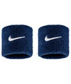 Nike Schweissband Swoosh Classic (Baumwollmix) 2025 navyblau - 2 Stück