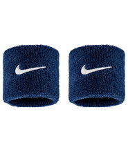 Nike Sweatband Swoosh Classic (Cotton Blend) 2025 navy blue - 2 pieces