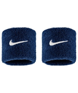 Nike Sweatband Swoosh Classic (Cotton Blend) 2025 navy blue - 2 pieces