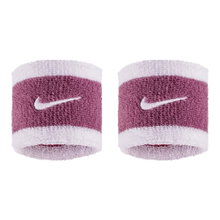 Nike Schweissband Swoosh Classic (Baumwollmix) 2026 violett/pink - 2 Stück