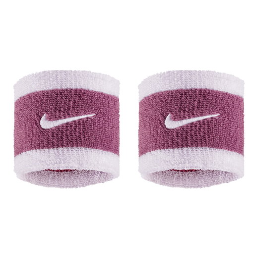 Nike Schweissband Swoosh Classic (Baumwollmix) 2026 violett/pink - 2 Stück