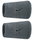 Nike Sweatband Swoosh Classic Doublewide Jumbo (Cotton Blend) 2025 grey - 2 pieces
